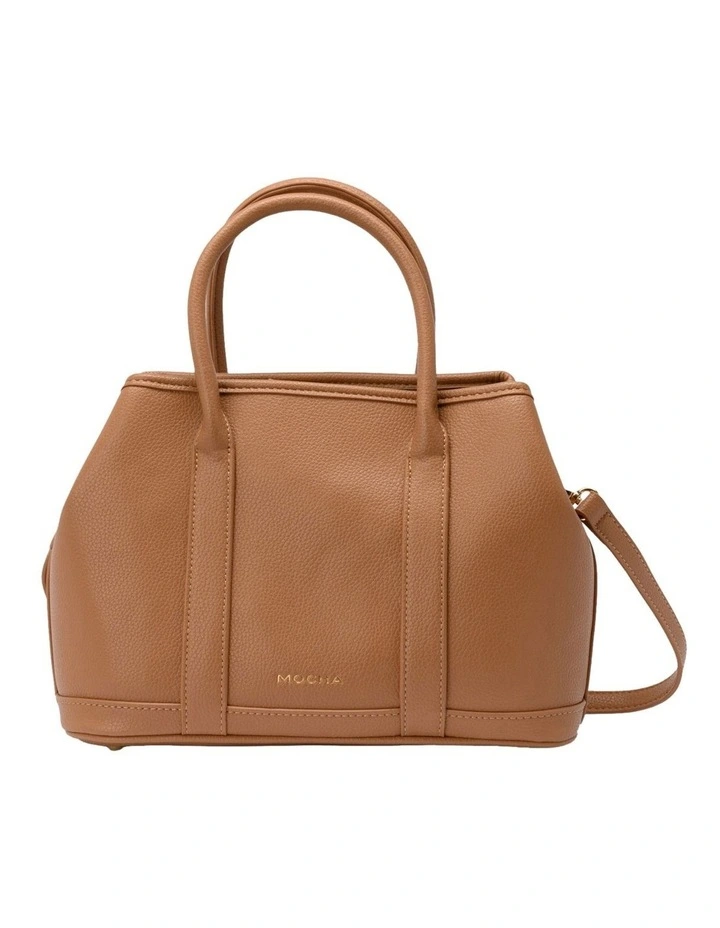 Mocha Edith Tote Bag In Tan 3 Mocha Edith Tote Bag In Tan