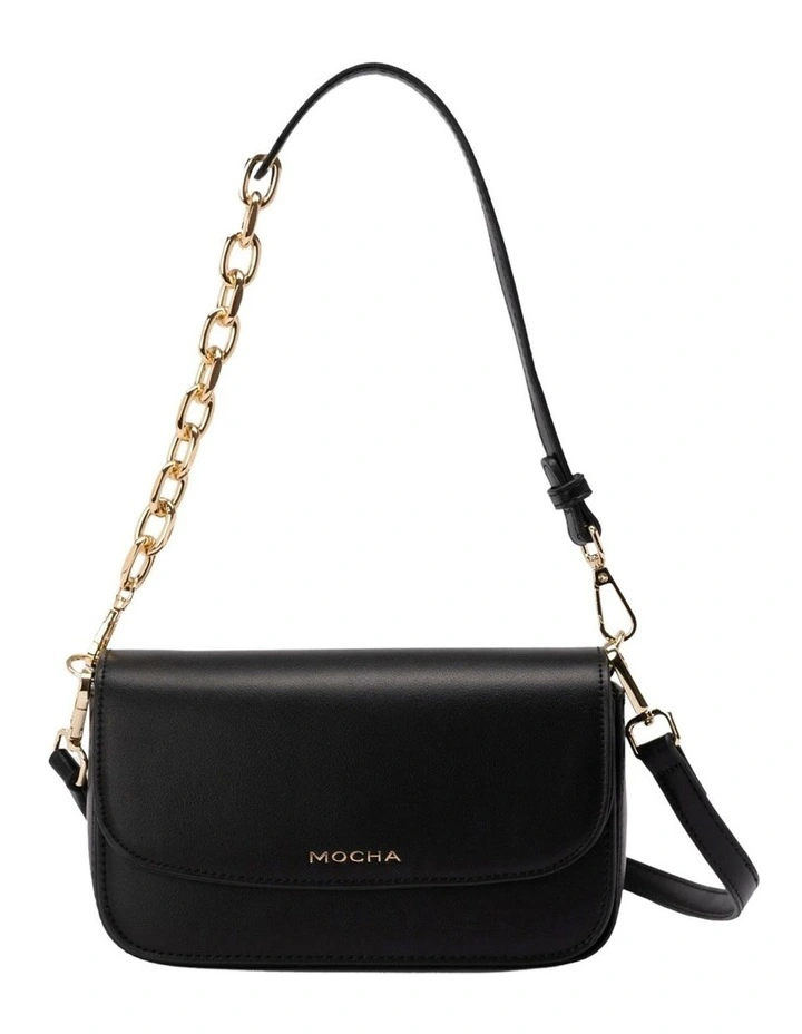 Mocha Donnette Half-Chain Bag Black 3 Mocha Donnette Half-Chain Bag Black