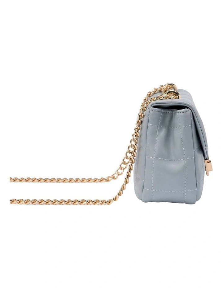 Mocha Mini Vera Quilted Crossbody In Blue 4 Mocha Mini Vera Quilted Crossbody In Blue - Image 2