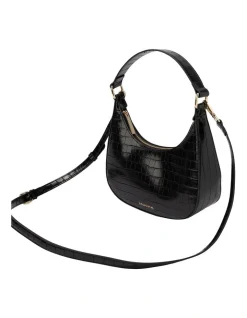 Mocha Aphrodite Stone-Effect Hobo Bag In Black 9 Mocha Aphrodite Stone-Effect Hobo Bag In Black -Mocha shop 958718530 4 720x928