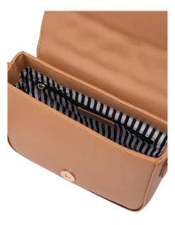 Mocha Nina Quilted Crossbody Bag In Brown -Mocha shop 958719070 3 720x928