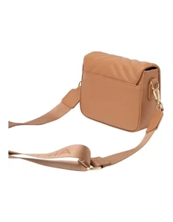 Mocha Nina Quilted Crossbody Bag In Brown -Mocha shop 958719070 4 720x928