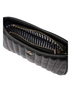 Mocha Leona Quilted Shoulder Bag In Black -Mocha shop 958719430 3 720x928