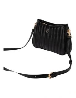 Mocha Leona Quilted Shoulder Bag In Black -Mocha shop 958719430 4 720x928