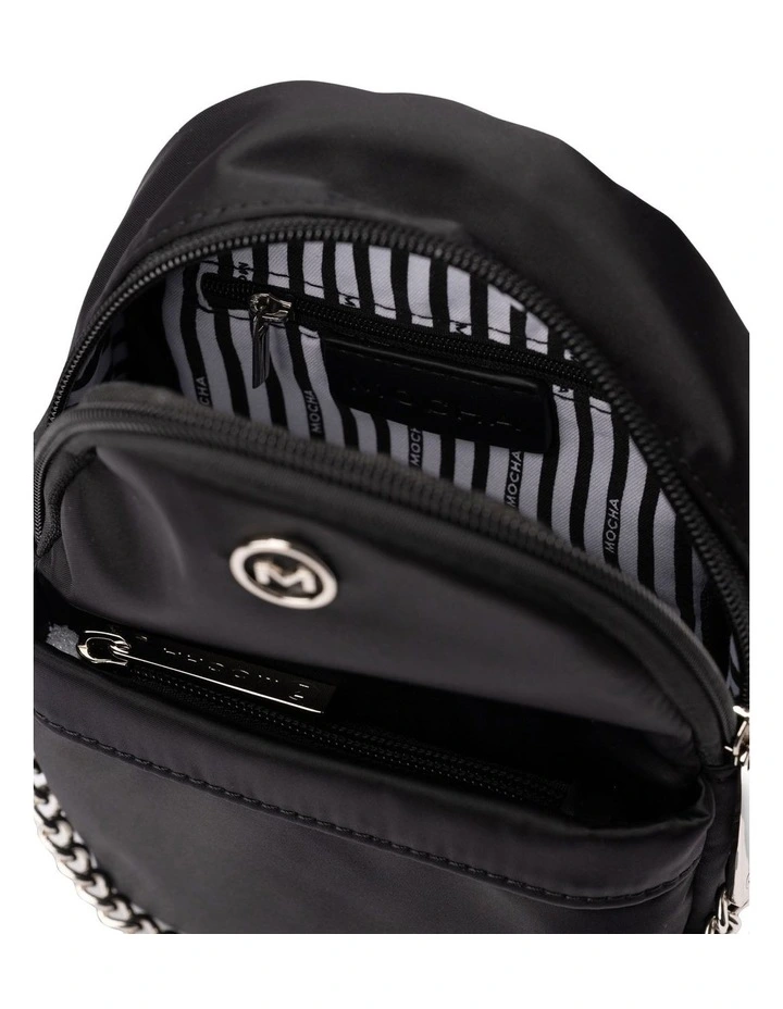 Mocha Ebby Mini Crossbody Bag In Black 5 Mocha Ebby Mini Crossbody Bag In Black - Image 3