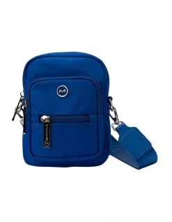 Mocha Ebby Camera Bag In Blue
