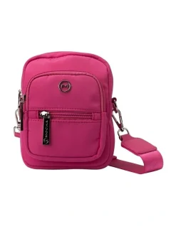 Mocha Ebby Camera Bag In Pink