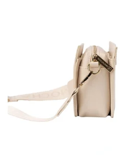Mocha Bindi Croc-Embossed Box Crossbody In White -Mocha shop 958723210 2 720x928