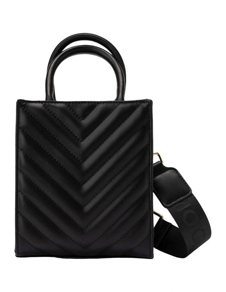Mocha Nina Mini Tote In Black 3 Mocha Nina Mini Tote In Black