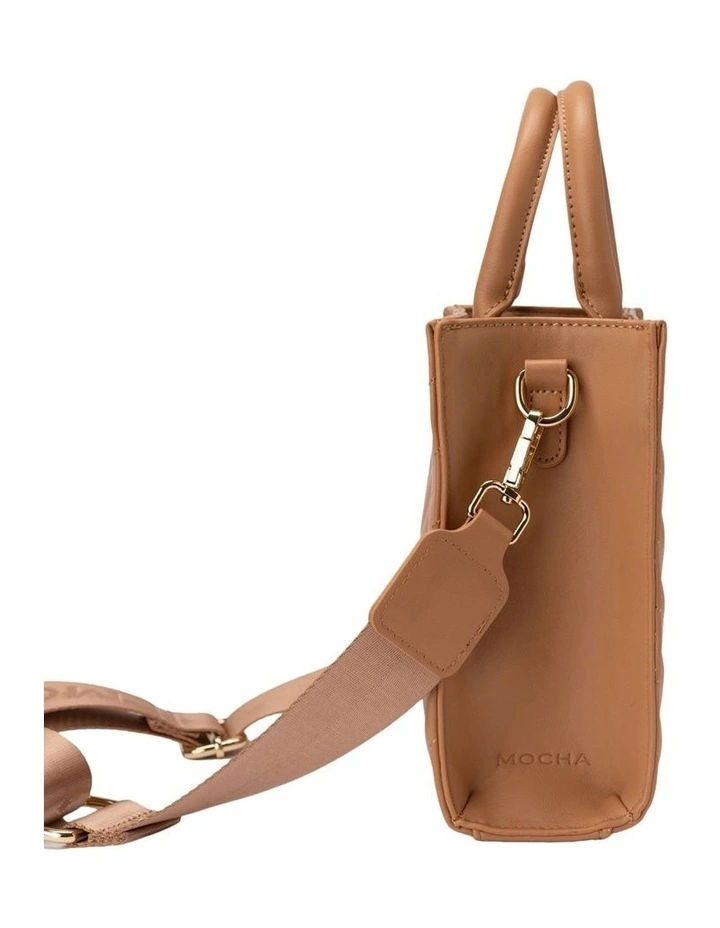 Mocha Nina Mini Tote In Brown 4 Mocha Nina Mini Tote In Brown - Image 2