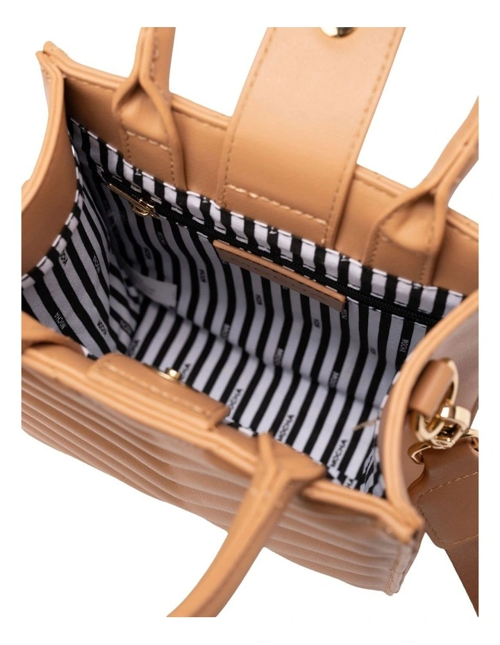 Mocha Nina Mini Tote In Brown 5 Mocha Nina Mini Tote In Brown - Image 3