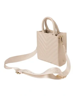 Mocha Nina Mini Tote In Cream -Mocha shop 958723930 4 720x928
