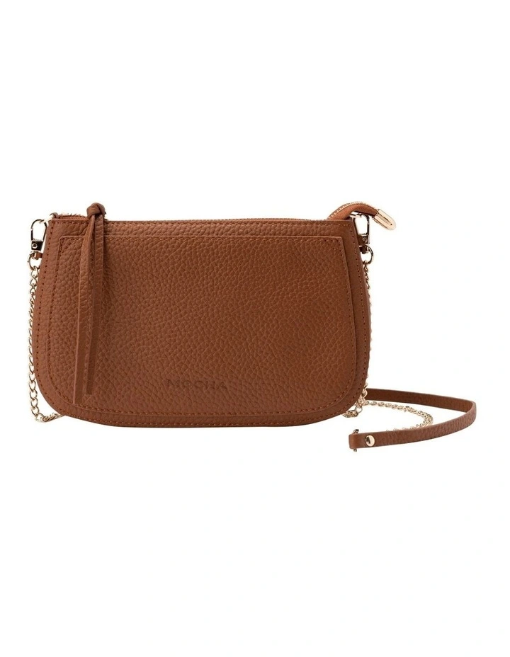 Mocha Fanta Small Leather Crossbody Bag In Brown 3 Mocha Fanta Small Leather Crossbody Bag In Brown