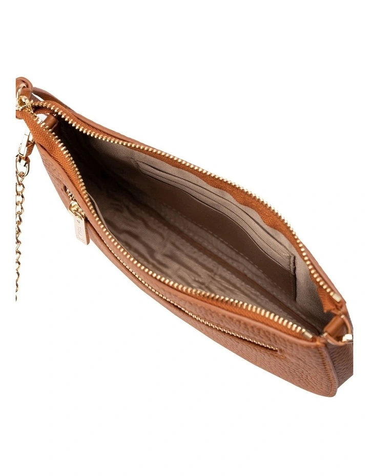 Mocha Fanta Small Leather Crossbody Bag In Brown 5 Mocha Fanta Small Leather Crossbody Bag In Brown - Image 3