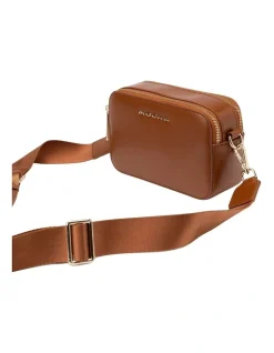 Mocha Alicia Glossy Leather Double Zip Bag In Brown 9 Mocha Alicia Glossy Leather Double Zip Bag In Brown -Mocha shop 958727620 4 720x928