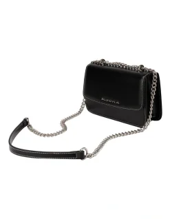 Mocha Alicia Glossy Leather Crossbody In Black -Mocha shop 958727710 4 720x928