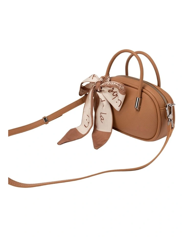 Mocha Laney Leather Mini Top Handle Bag In Brown 6 Mocha Laney Leather Mini Top Handle Bag In Brown - Image 4