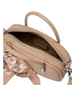 Mocha Laney Leather Mini Top Handle Bag In Beige 8 Mocha Laney Leather Mini Top Handle Bag In Beige -Mocha shop 958728070 3 720x928