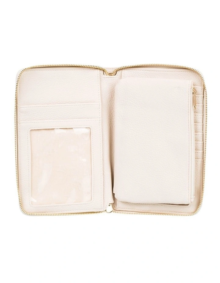 Roxy Magic Happens Zip-Around Wallet In Beige 5 Roxy Magic Happens Zip-Around Wallet In Beige - Image 3