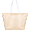 Roxy Strippy Beach Tote Bag In Orange -Mocha shop 960061600 1 720x928