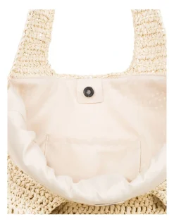 Roxy Aloha Morning Tote Bag In Natural -Mocha shop 960061690 4 720x928