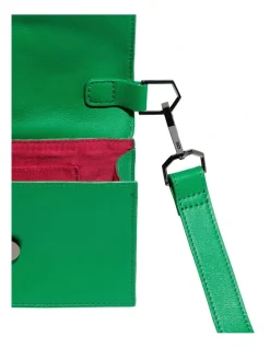 Cue Mini Leather Bag In Vibrant Green 9 Cue Mini Leather Bag In Vibrant Green -Mocha shop 960868720 4 720x928