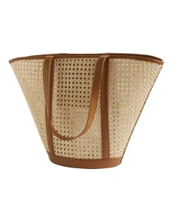 Seed Heritage Caged Rattan Tote In Brown -Mocha shop 962103250 962092180 3 720x928