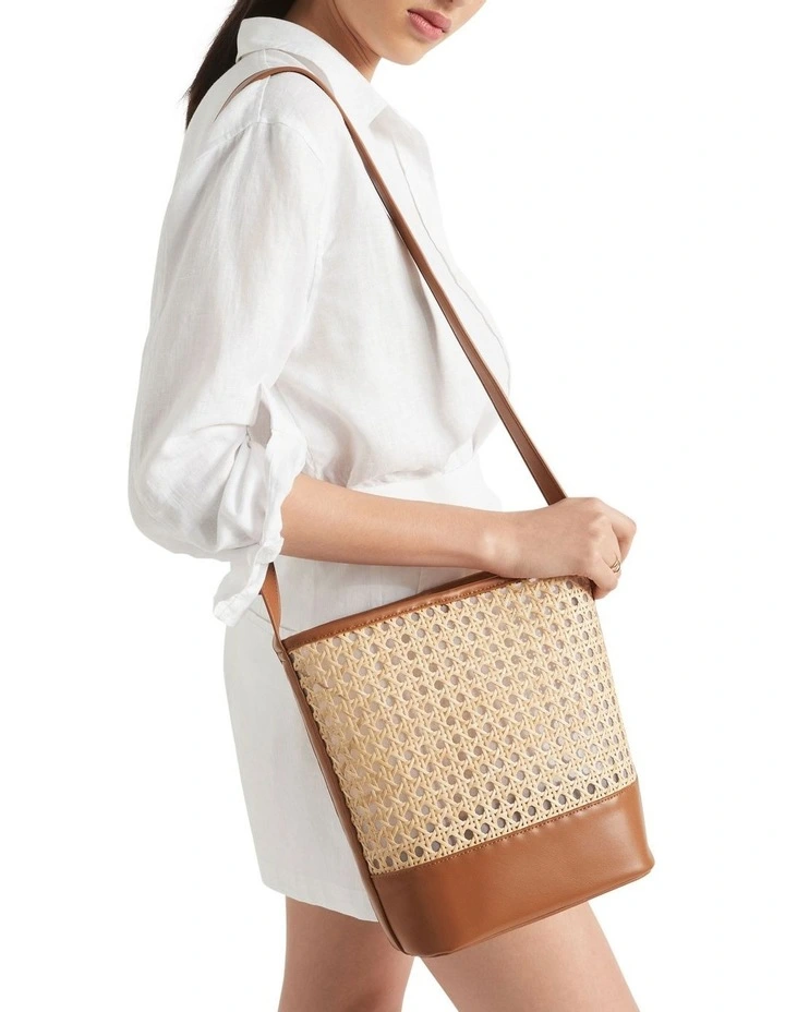 Seed Heritage Rattan Cross Body Bag 4 Seed Heritage Rattan Cross Body Bag - Image 2
