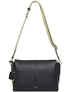 Radley Hillgate Place Zip-Top Crossboday Bag In Black