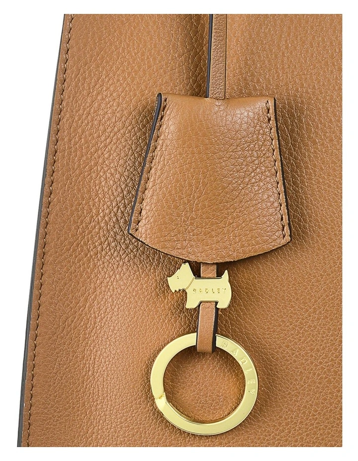 Radley Cuba Street Twist Medium Open-Top Shoulder Bag In Brown 7 Radley Cuba Street Twist Medium Open-Top Shoulder Bag In Brown - Image 5