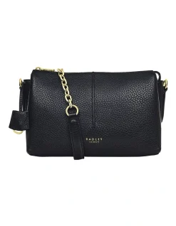 Radley Hillgate Place Chain Small Zip-Top Crossbody Bag In Black