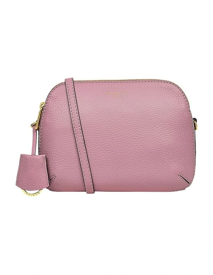 Radley Dukes Place Medium Zip-Top Crossbody Bag In Pink 3 Radley Dukes Place Medium Zip-Top Crossbody Bag In Pink