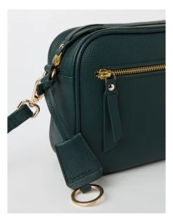 Trent Nathan Alana Camera Crossbody Bag In Emerald -Mocha shop 963076510 3 720x928