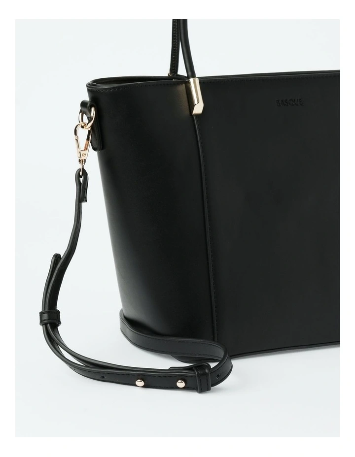 Basque Erin Tote In Black 5 Basque Erin Tote In Black - Image 3