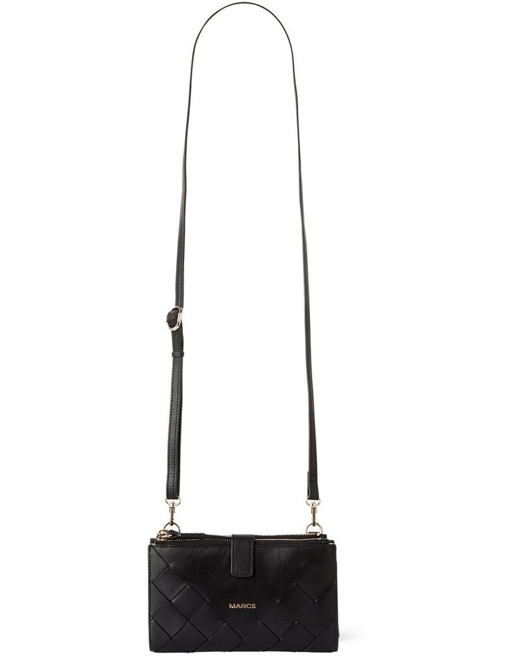 Marcs Nola Leather Wallet Bag In Black 3 Marcs Nola Leather Wallet Bag In Black