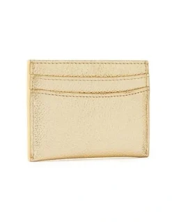 Marcs Suki Leather Card Holder In Light Gold -Mocha shop 963167860 3 720x928