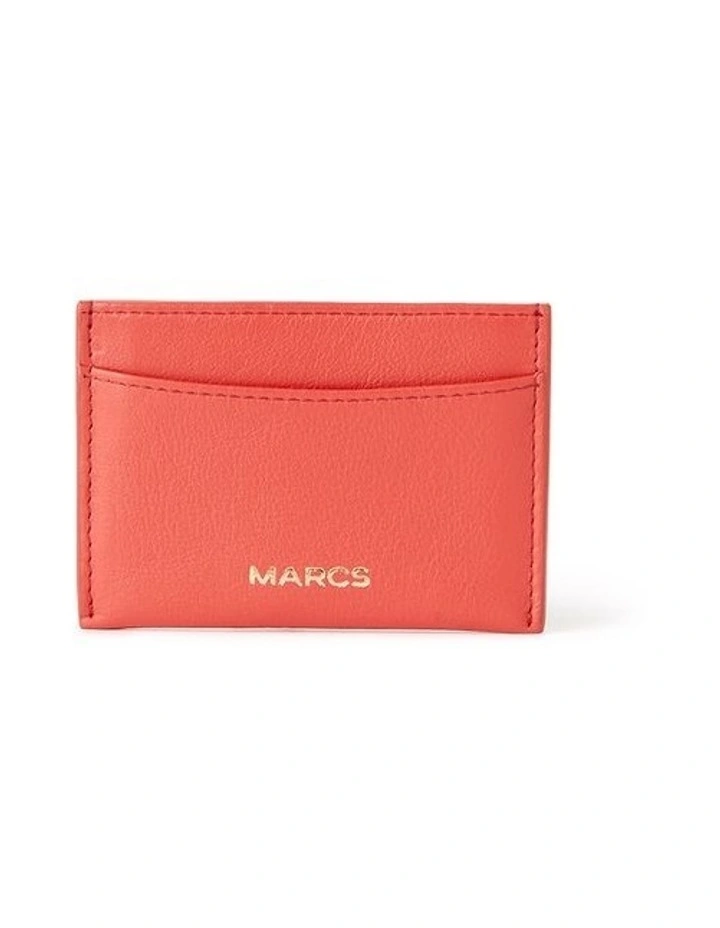 Marcs Suki Leather Card Holder In Tulip 3 Marcs Suki Leather Card Holder In Tulip