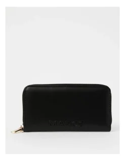 Marcs Dubrovnik Zip Top Wallet In Black