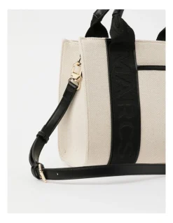 Marcs Barbados Top Handle Tote Bag In Black -Mocha shop 965042020 3 720x928