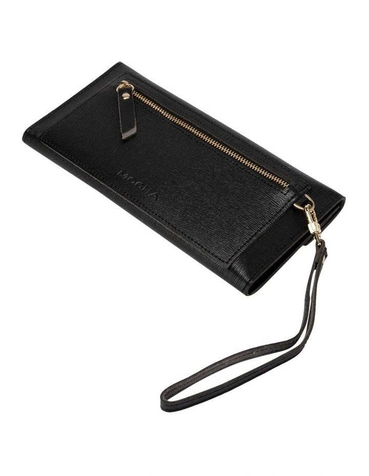 Mocha Mikaela Long Wallet In Black 4 Mocha Mikaela Long Wallet In Black - Image 2