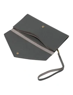 Mocha Mikaela Long Wallet In Grey -Mocha shop 965339920 3 720x928