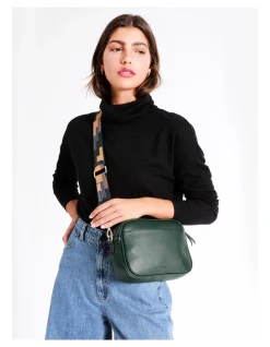 Piper Montana Crossbody Bag In Emerald -Mocha shop 965449180 2 1 720x928