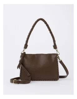 Piper Austin Shoulder Bag In Chocolate