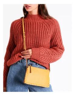 Piper Phoenix Crossbody Bag In Mustard -Mocha shop 965449810 4 2 720x928