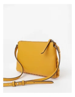Piper Phoenix Crossbody Bag In Mustard -Mocha shop 965449810 5 2 720x928
