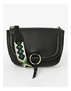 Piper Antonio Crossbody Bag In Black