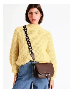 Piper Antonio Crossbody Bag In Chocolate -Mocha shop 965450170 2 1 720x928