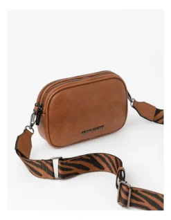 Wayne Cooper Natalie Crossbody Bag In Tan Zebra -Mocha shop 965776690 3 1 720x928