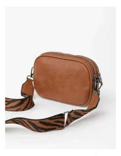 Wayne Cooper Natalie Crossbody Bag In Tan Zebra -Mocha shop 965776690 5 1 720x928