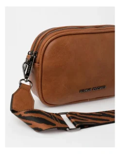 Wayne Cooper Natalie Crossbody Bag In Tan Zebra -Mocha shop 965776690 6 720x928